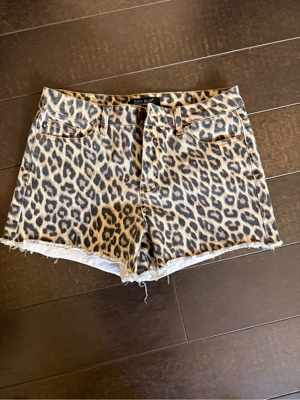 Leopard Print Shorts
